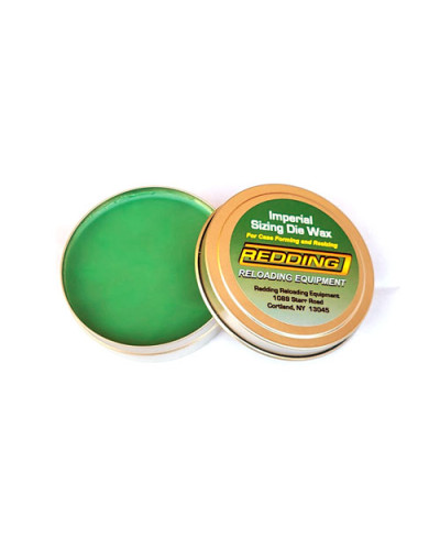Redding (Imperial) Sizing Die Wax 2oz 1970 Traditional Recipe - Смазка для калибровки гильз 56 г Империал