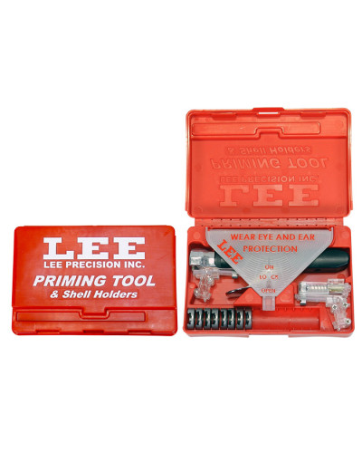 Lee Auto Prime Priming Tool Kit - Ручной капсулятор с набором шелхолдеров