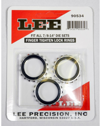 Lee 7/8-14 Self Lock-Ring ( 3 Pcs ) - Гайка для фиксации матриц