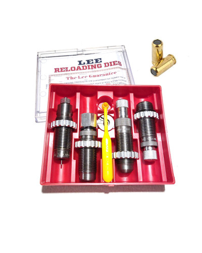 Lee Carbide 4 Die Set Delux 9Pa Progressive 2025 (9x22 Travmat) - Набор из 4 матриц для 9ра (модель 2025 г)