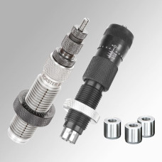 Forster Full Length Bushing Ultra Die Set (223 6.5 Creed, PRC, 308, 338 LM) - В наборе: бушинговая фул-сайз матрица + 3 бушинга + микрометрическое кольцо для настройки, посадочная ультра-микрометрическая, коробка для матриц Делюкс. Forster Bushing Full Le