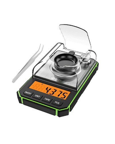 Digital scales Gem-50-2 orange + green - Весы электронные
