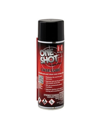 Hornady One-Shot Spray Case Lube 10 oz (280g) with Dyna Glide Plus - Смазка для калибровки гильз в спрее