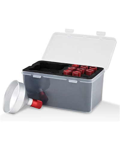 Hornady Premium Powder Funnel Kit - Набор: воронока алюм антистатик с насадками на калибри
