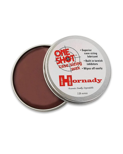 Hornady One Shot Case Sizing Wax Lube - 2 oz. - Смазка для калибровки гильз густая