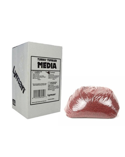 Lyman Vibro Media. Tufnut Plus, Large 12 lbs - Дванадцять фунтів фірмового наповнювача - подрібнена скорлупа горіха з поліролем