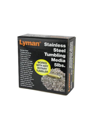 Lyman Rotary Case Stainless Steel Media Pins 5 lbs - Упаковка нержавеющих пинов Лиман 5 фунтов