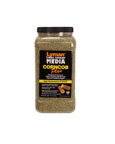 Lyman Vibro Media. EASY POUR CORN COB MEDIA 4.5 LBS - Наполнитель для вибро-тумблера - кукурузний
