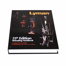 Lyman 51ST RELOADING HAND BOOK HARD INDIVIDUALLY SHRINKWRAP BOOKS - 