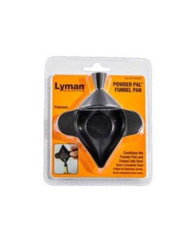 Lyman Scale Pan with Integrated Funnel Black - Чашка-воронка для взвешивания и насыпания в гильзу