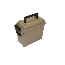 MTM AC15 Waterproof ammo case FDE mini - Кейс герметичный для хранения патронов
